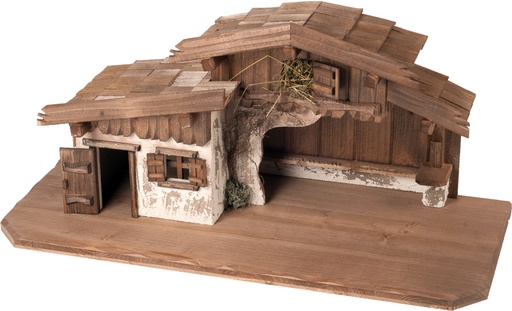 [STL-47S088-G] Absam Stable, Colored - 70x29x31cm