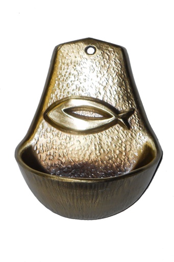 [WWB-60K61D] Wijwaterbakje Ictus - fraga/verguld