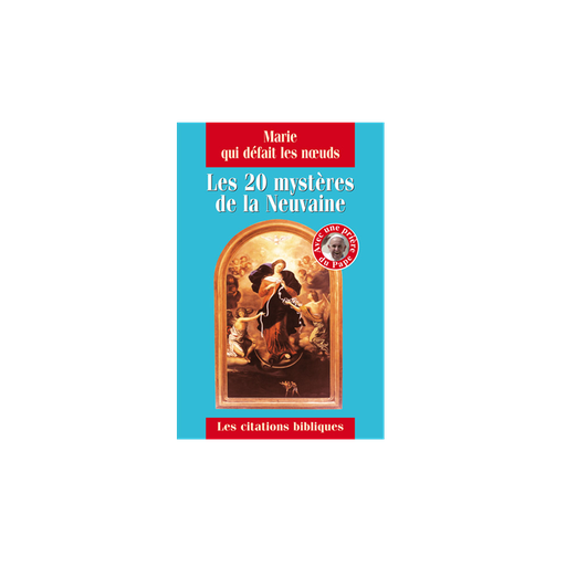 [LIV-95MQNMYS] Boekje 'Marie qui défait les Noeuds - 20 Mystères de la neuvaine