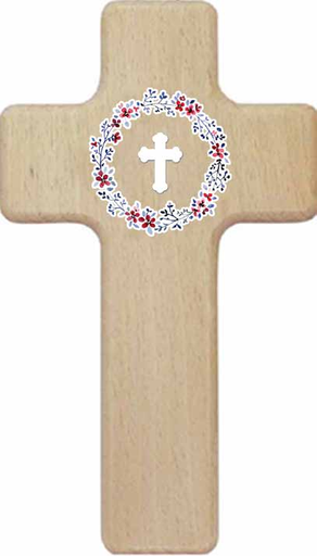 [GIR-82GBCR8] CROIX BOIS  15*8,5 CM