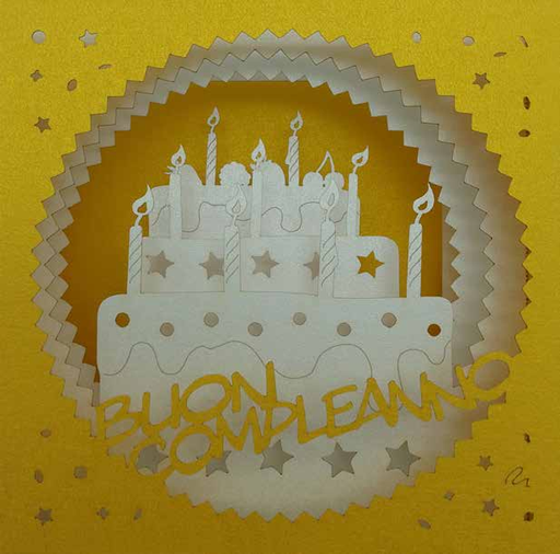 [GIR-82POPC52I] TORTA DI COMPLEANNO
