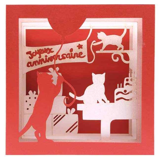 [GIR-82POPC73] CHATS ANNIVERSAIRE