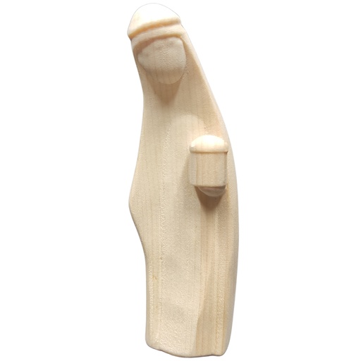 [KGR-07M01KOB12N] King Balthasar -"Zirbe"-collection - wood - 12cm - natur