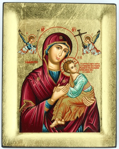 [IKO-75M01ADB] Icône sériegraphie/bord - Perp. Secours (100x125mm)