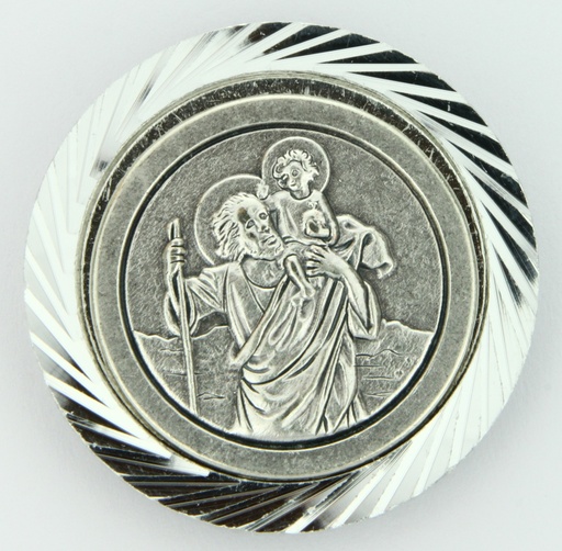 [ATM-35KRI9024] Magnet St Christophe (Ø33mm)