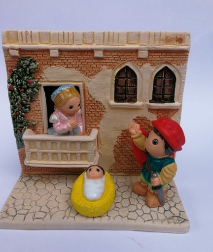 [KGR-85VER] Kerstgroep "Verona" - 7x9cm