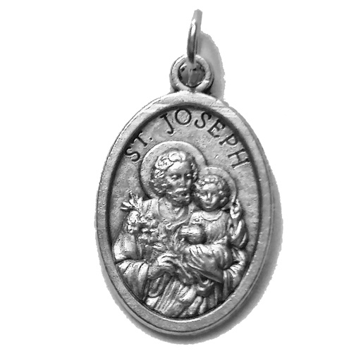 [MED-05JOS022] Medaille H. Jozef - metaal (16x22mm)