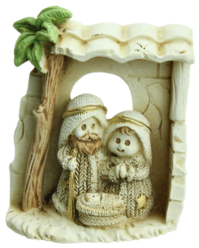 [KGR-35M004] Nativity - poly (55x60mm)