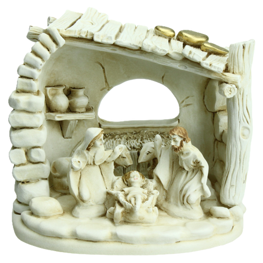 [KGR-35M002] Nativité - résine (85x100mm)