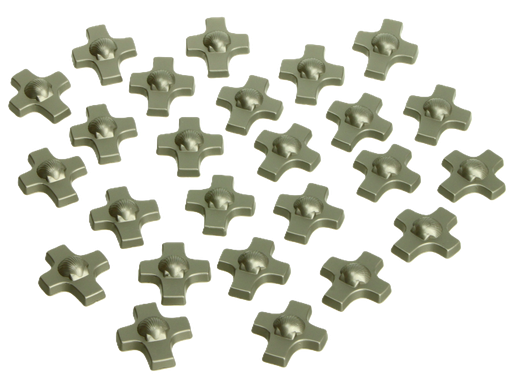 [MRL-893129] Lot de 25 Croix de Pélerin en métal - coll. Maria-Laach (25x33mm)
