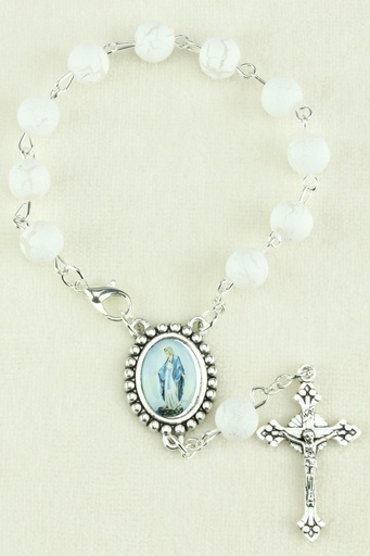 [TNT-35M001WT] Dizainier - plastique - blanc (Ø 8mm)