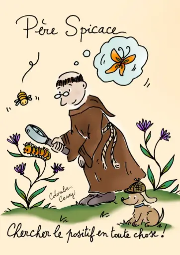 [ATM-04MO012] Magneet - 55x80mm - Père Spicace ...