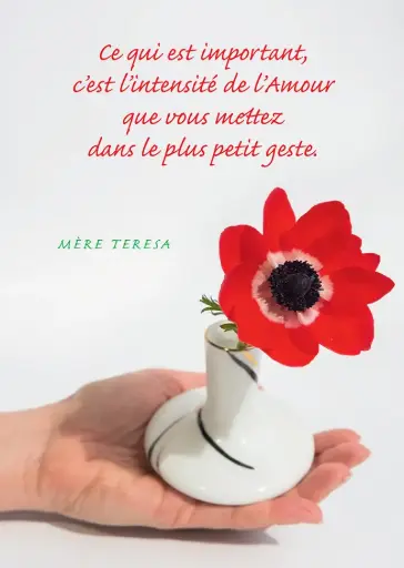 [SOU-04TFR002] Sous-verre marbre - 10x10cm - Ce qui est important ...