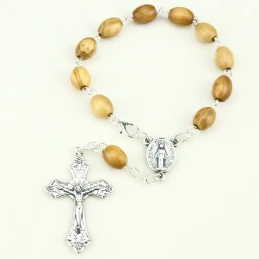 [TNT-35M003] Dizainier - bois d'olivier - ovale 8mm