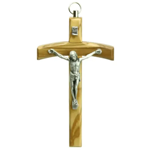 [MKR-35OL004] Crussifix - olive wood (70x120mm)