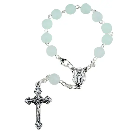 [TNT-35M005] Minirosenkranz - Leuchtend - round 8mm