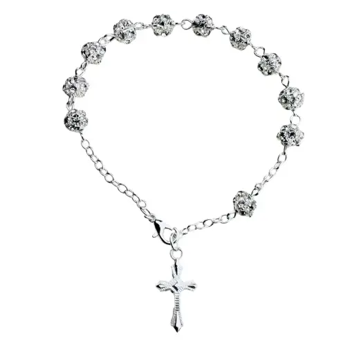 [ARM-05M06] Bracelet/dizainier - Swarovski (Ø6mm)