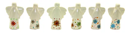 [ENG-17M054] Engel speksteen - 6-7cm - assortiment