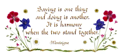 [PDO-00CGB038] Kaart serie 'Citations - GB - 'Saying is one thing...' - 10,5x21cm + envel.